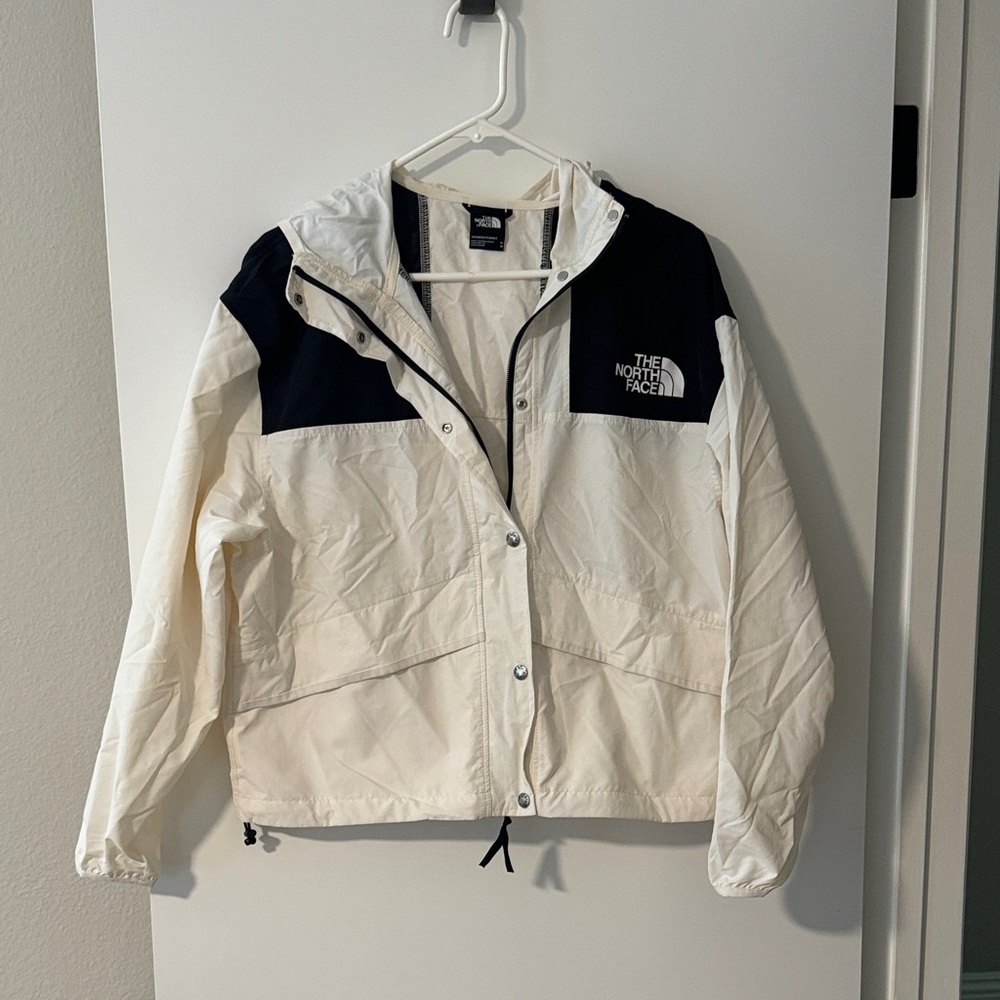 The North Face Two-Tone Jacket in White and Black